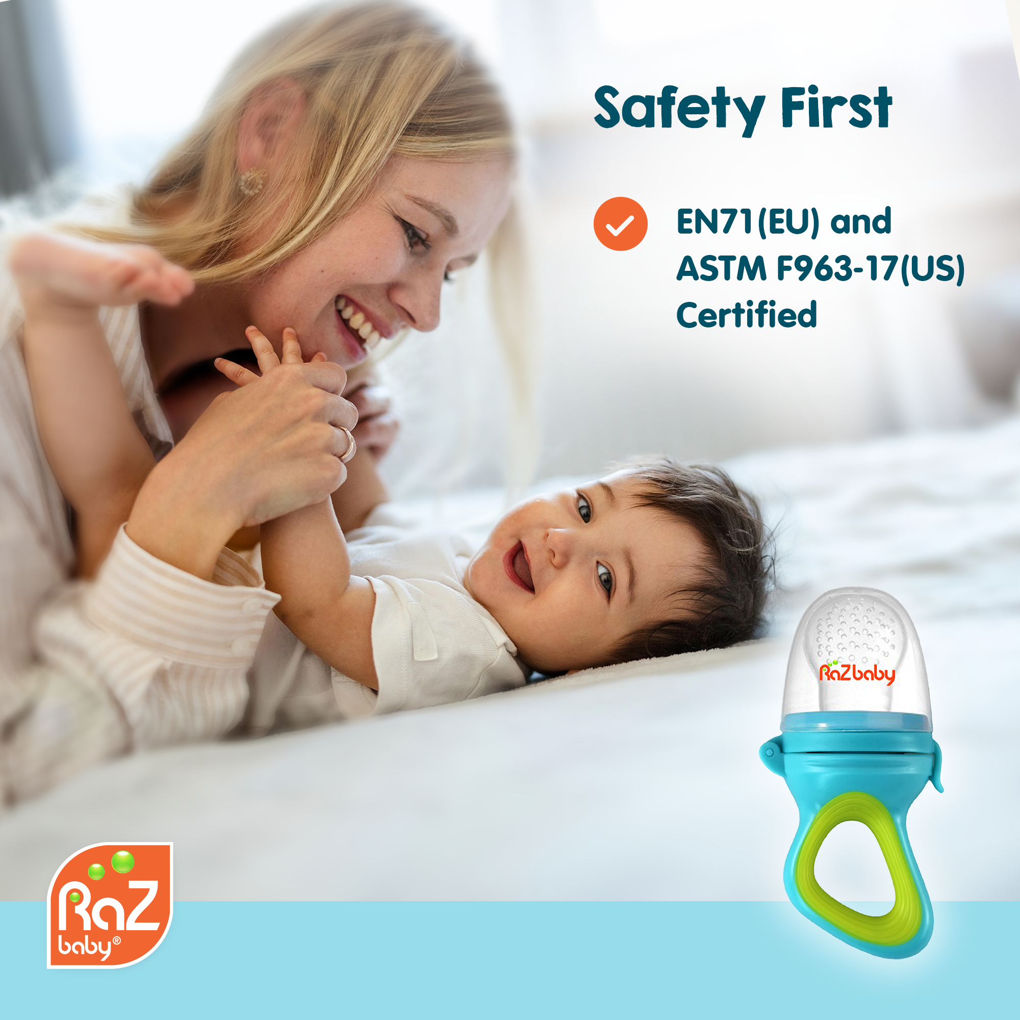 RaZ-Feeder 2PK Green & Orange
