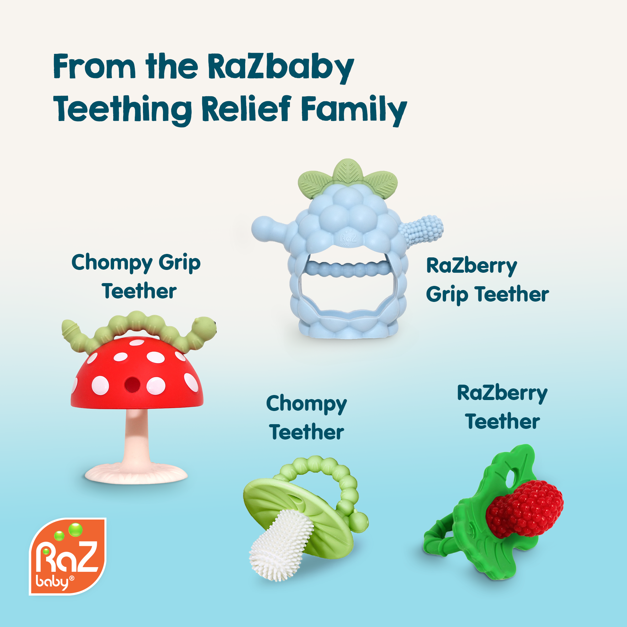 RaZberry Teether Plus - Mint
