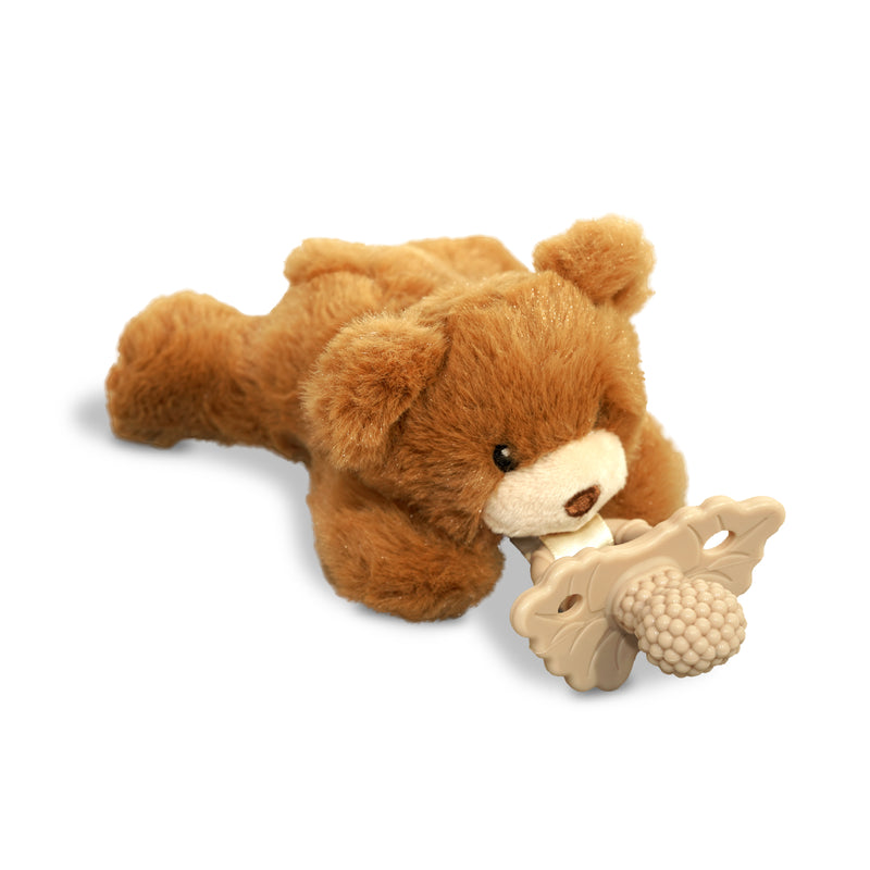 RaZbuddy Paci/Teether Holder - Bobby Bear