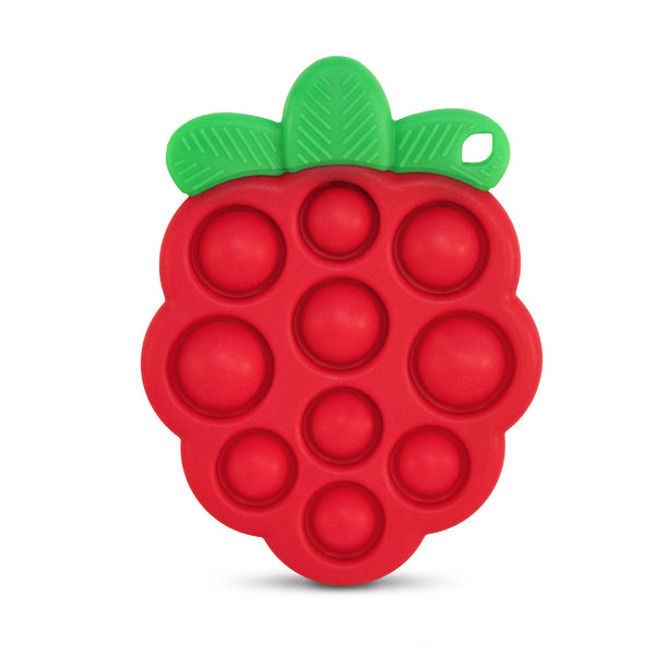 1 Day Silicone Strawberry Pop It Fidget Toy at Rs 148 in Palanpur