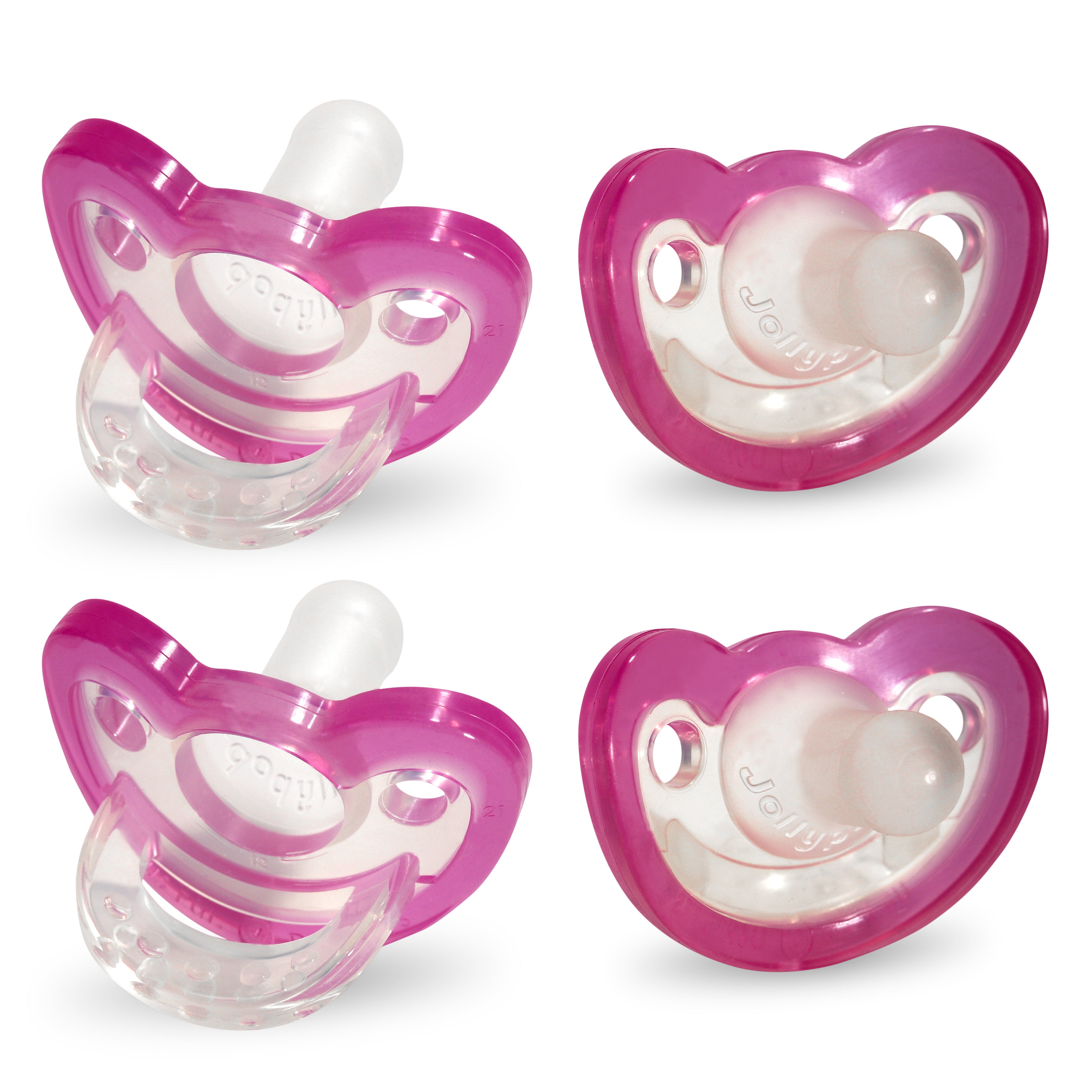 JollyPop Pacifier Newborn | 0-3m | Pink