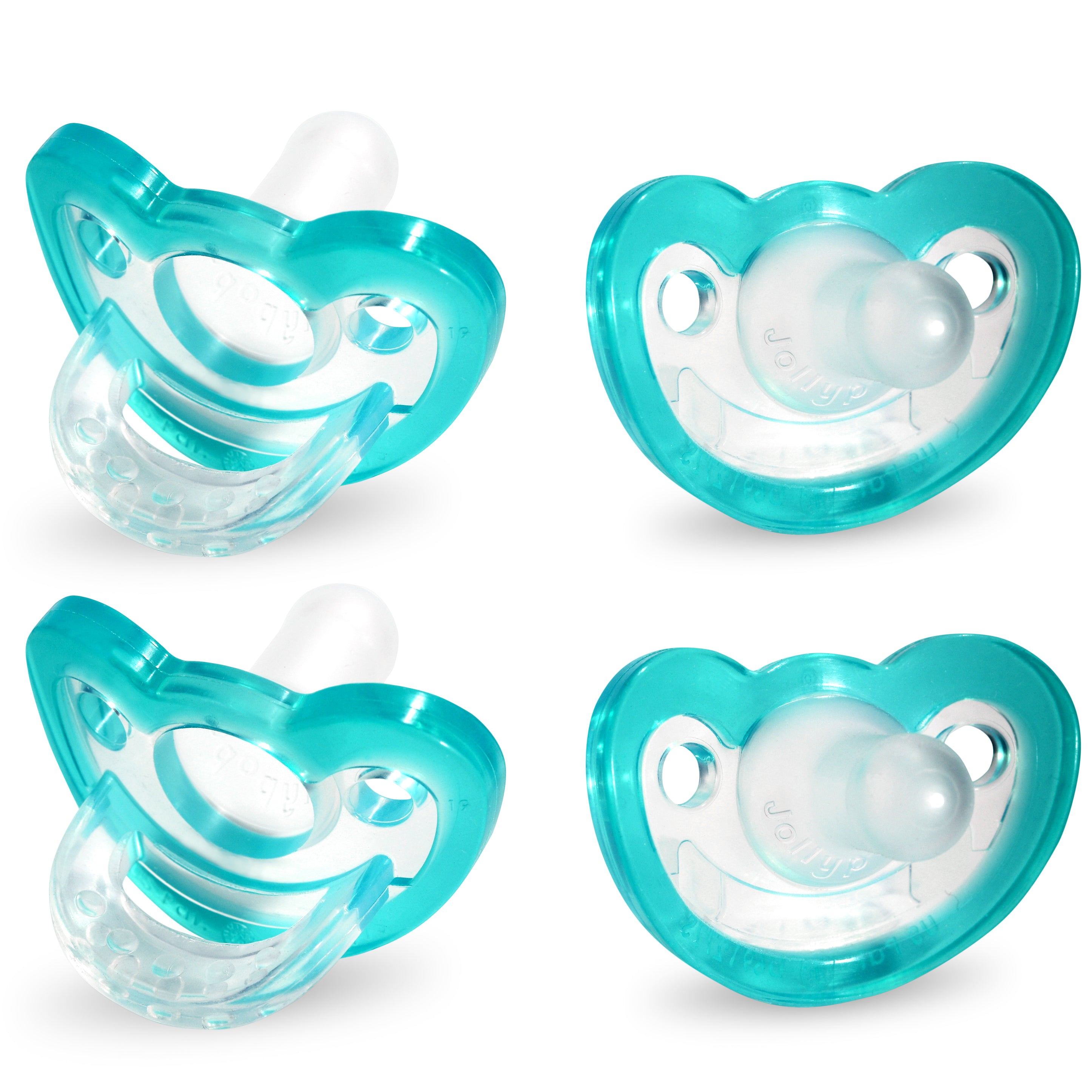 JollyPop Pacifier PLUS | 3m+ | Teal