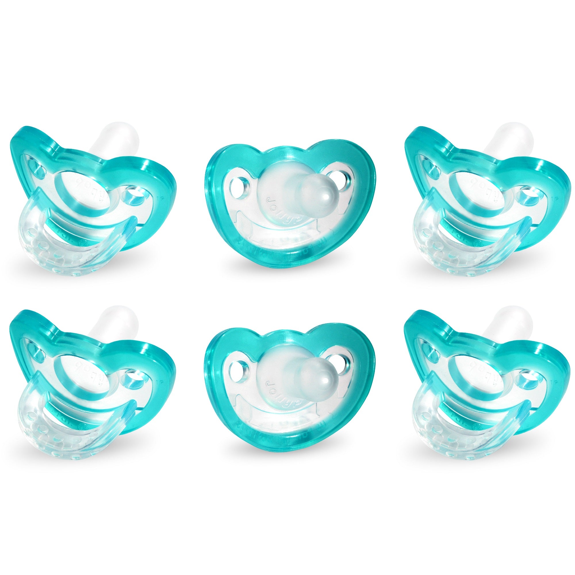 JollyPop Pacifier PLUS | 3m+ | Teal