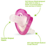 JollyPop Pacifier Newborn | 0-3m | Pink