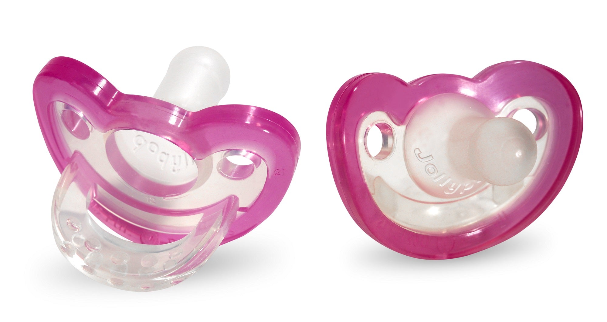 JollyPop Pacifier PLUS | 3m+ | Pink