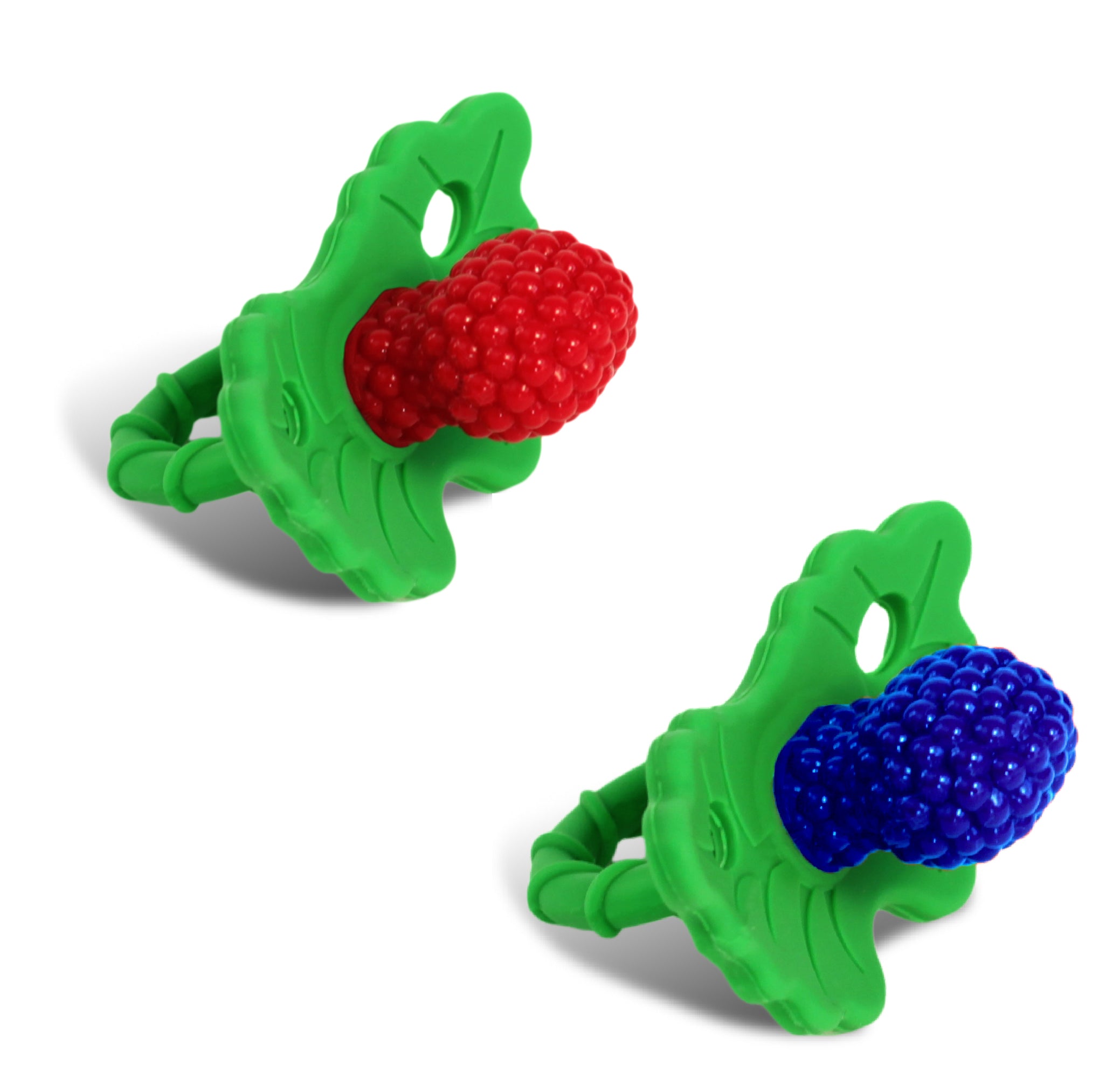 Red & Dark Blue RaZberry Teether