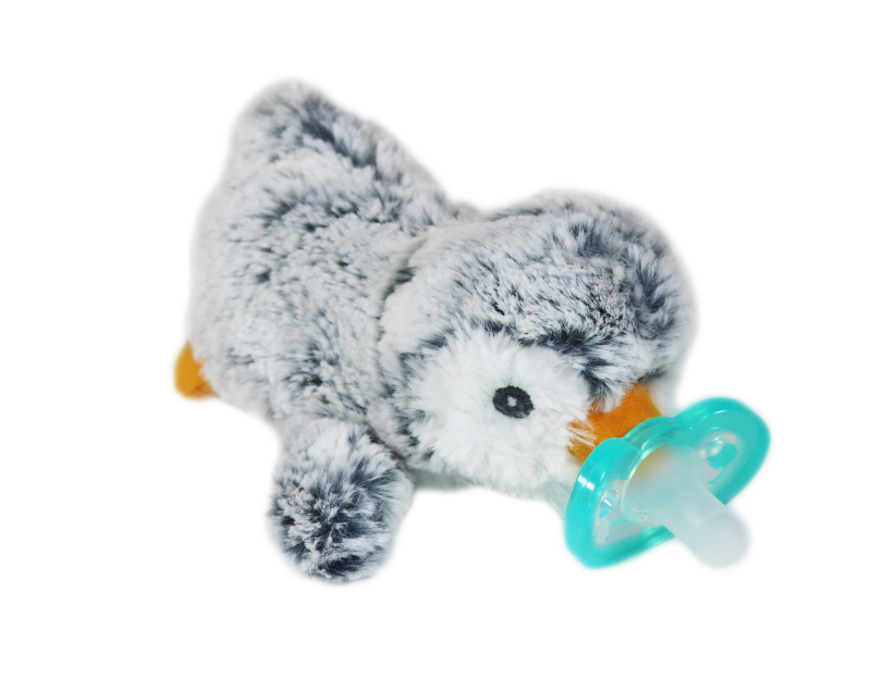 RaZbuddy Paci/Teether Holder - Penguin