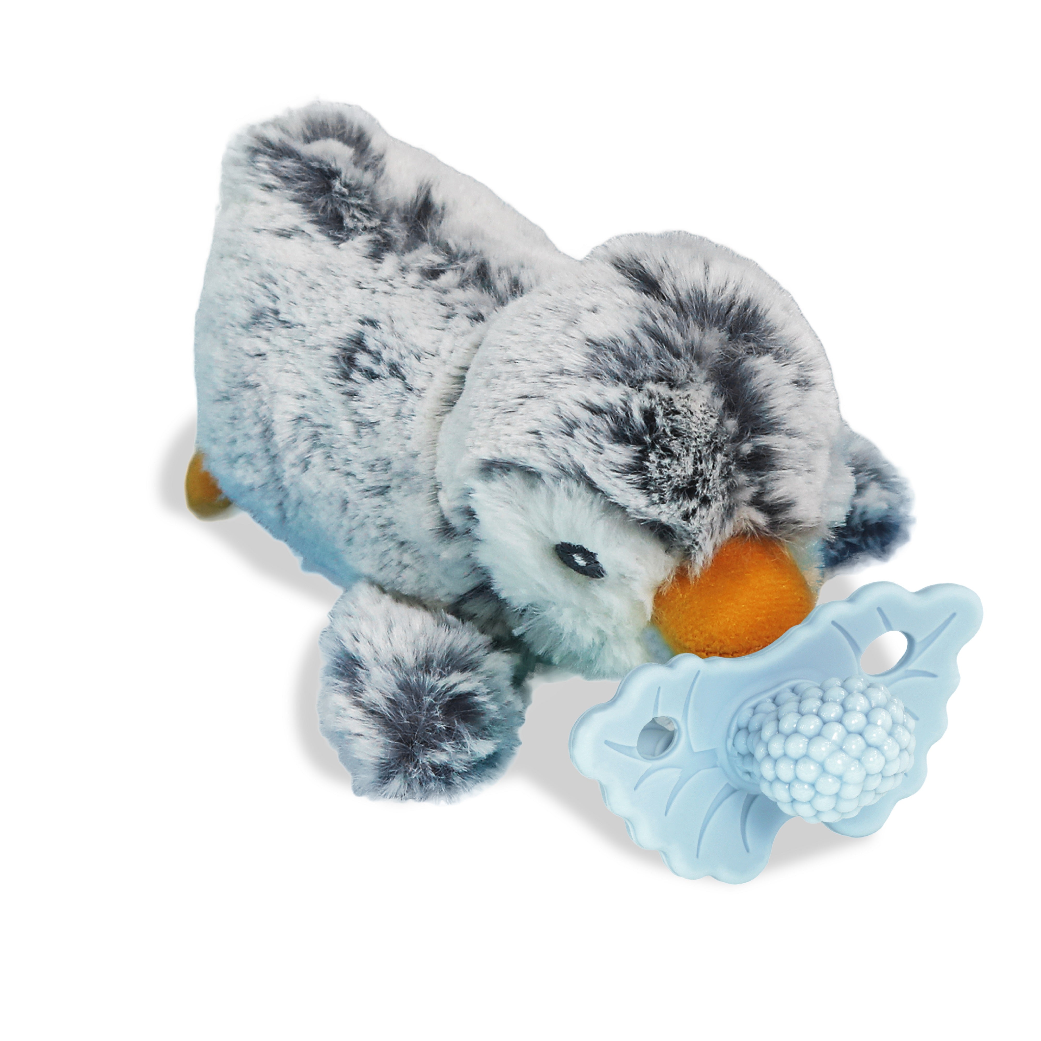 RaZbuddy Paci/Teether Holder - Penguin