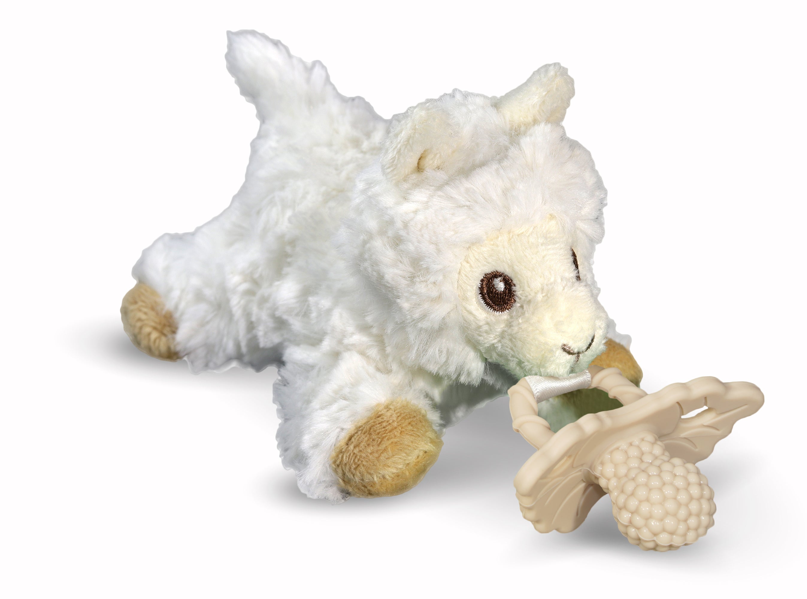 RaZbuddy Paci/Teether Holder - Lulu Llama