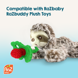 RaZberry Teether 2PK - Tan & Grey