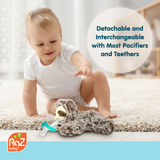 RaZbuddy Paci/Teether Holder - Elfy Elephant