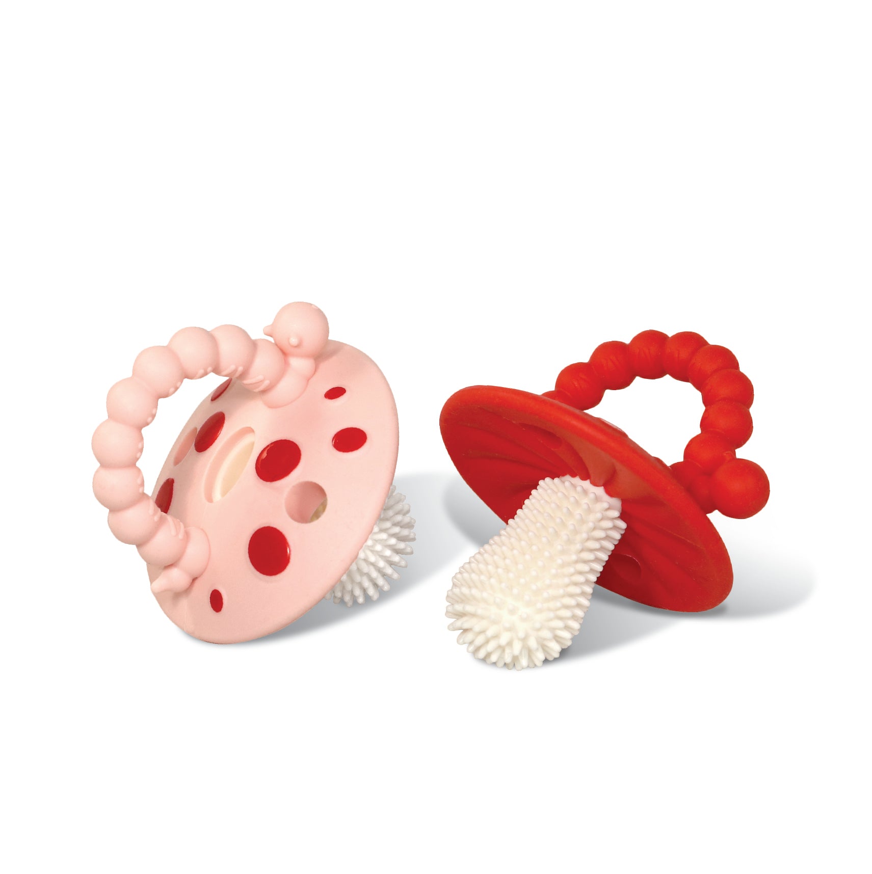 Chompy Mushroom Teether 2PK