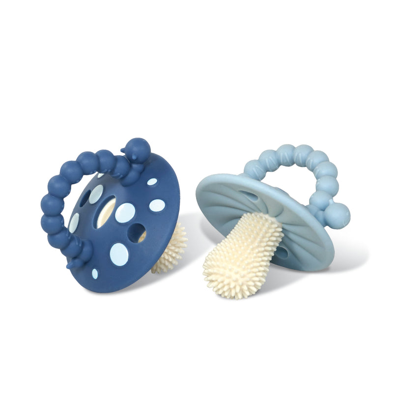Chompy Mushroom Teether 2PK