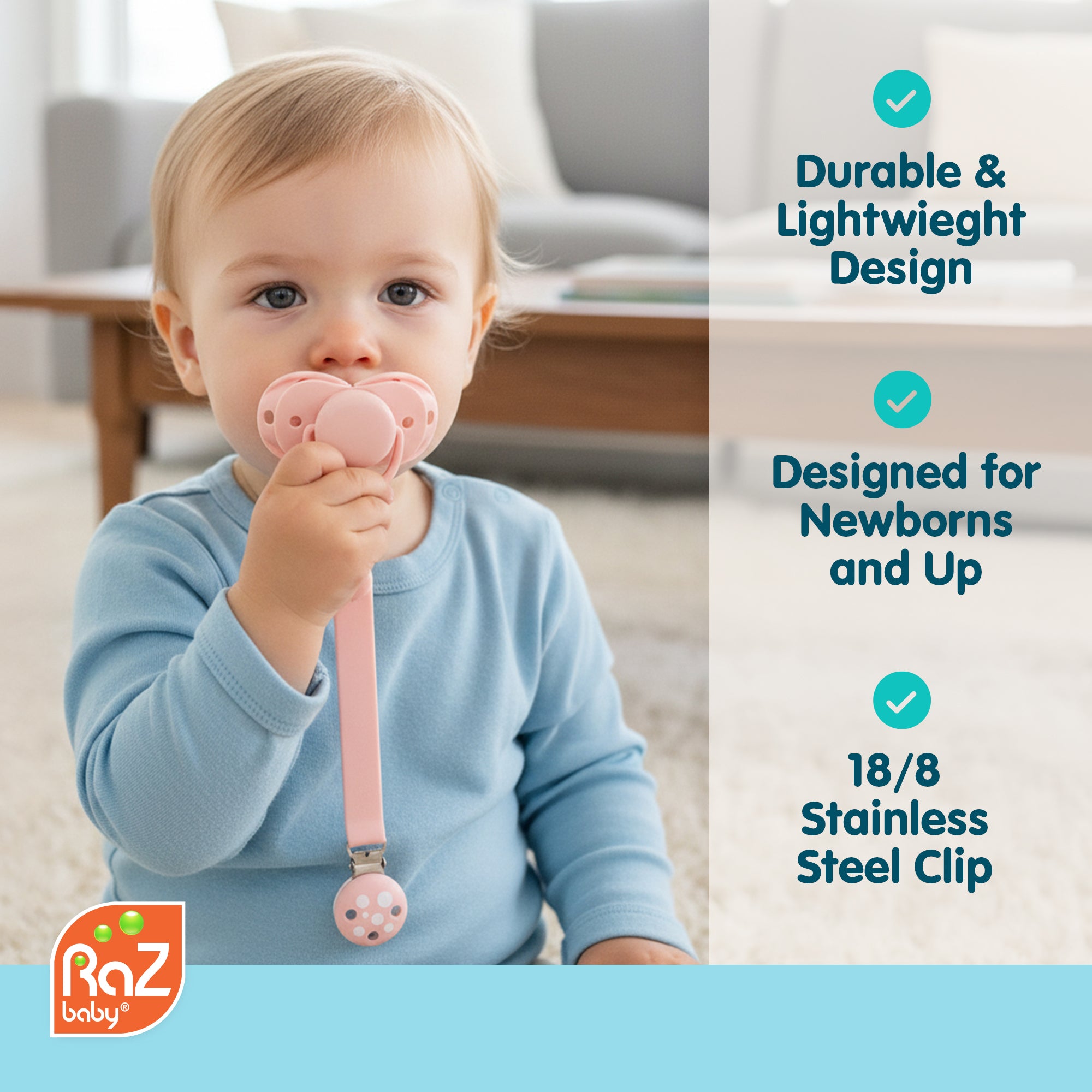 Chompy Paci Holders 2PK