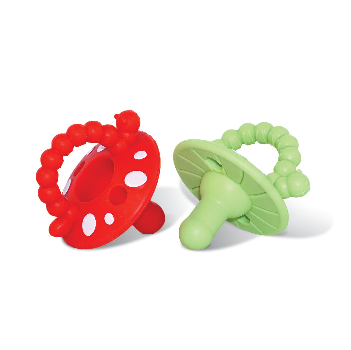 Chompy Mushroom Pacifier 2PK 0m+