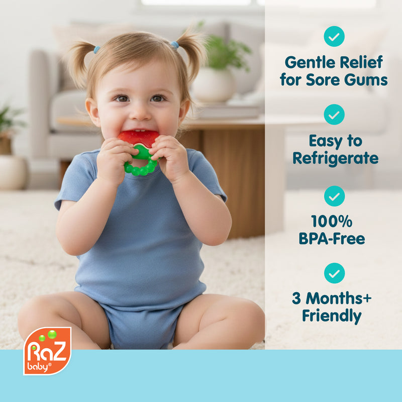 Fruit Koolers Water Filled Teethers 3PK
