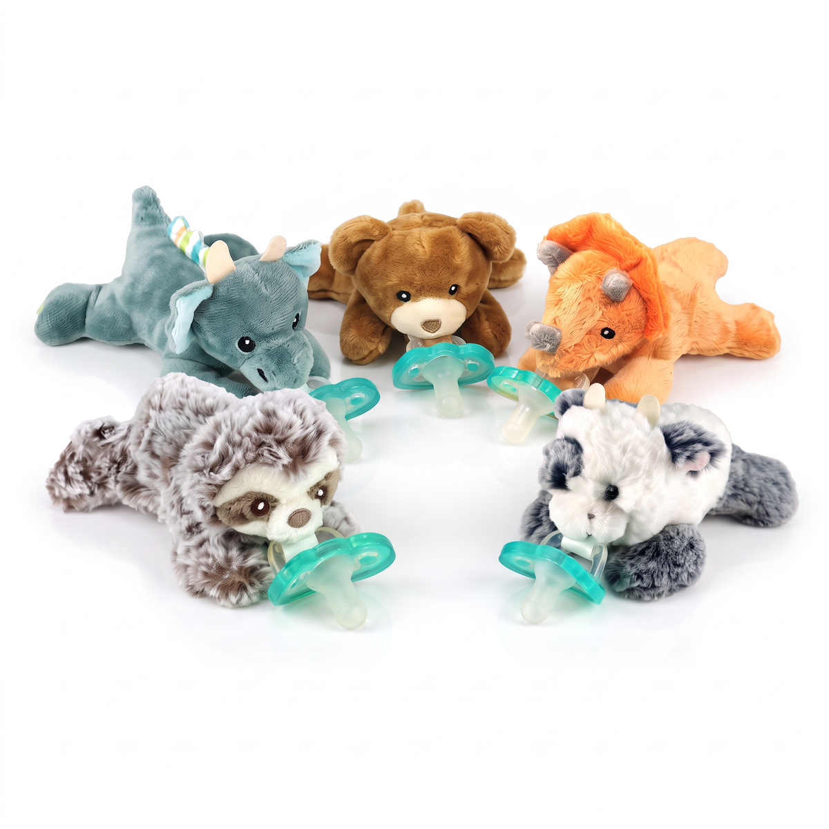 RaZbuddy Plush Paci Holder (2 Pack)