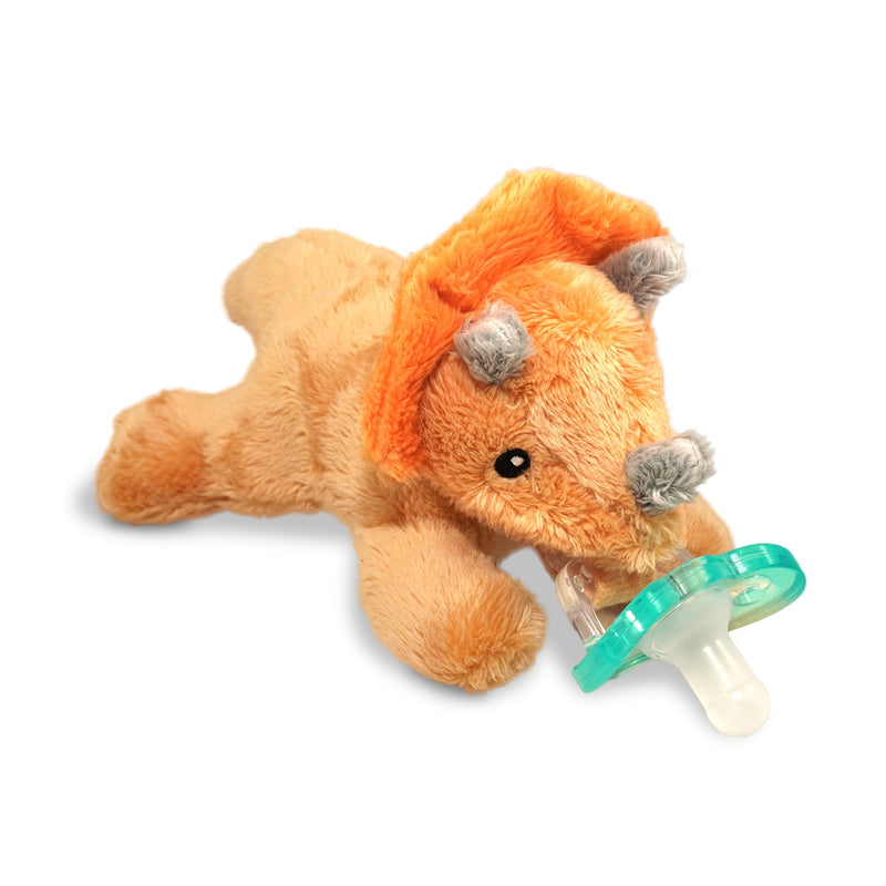 RaZbuddy Paci/Teether Holder - Triceratops