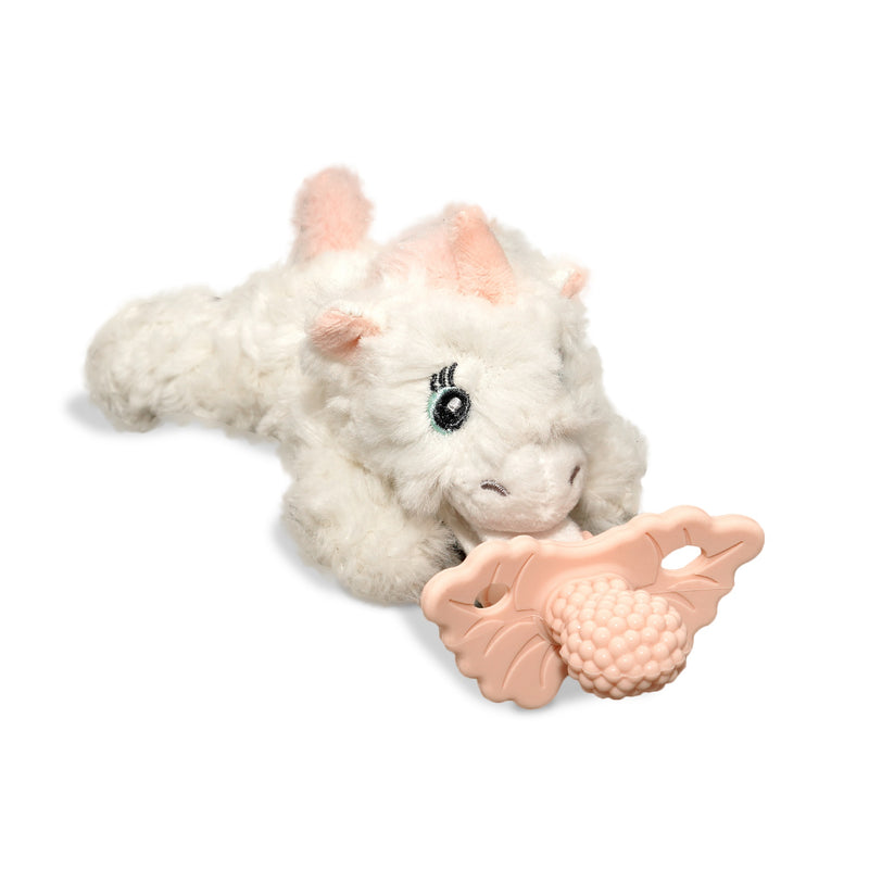 RaZbuddy Paci/Teether Holder - Luna Unicorn