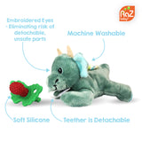 RaZbuddy Paci/Teether Holder - Adam Airplane