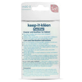 Personalized keep-it-kleen Pacifier 2PK - Grey & Blue