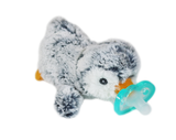 RaZbuddy Paci/Teether Holder - Penguin